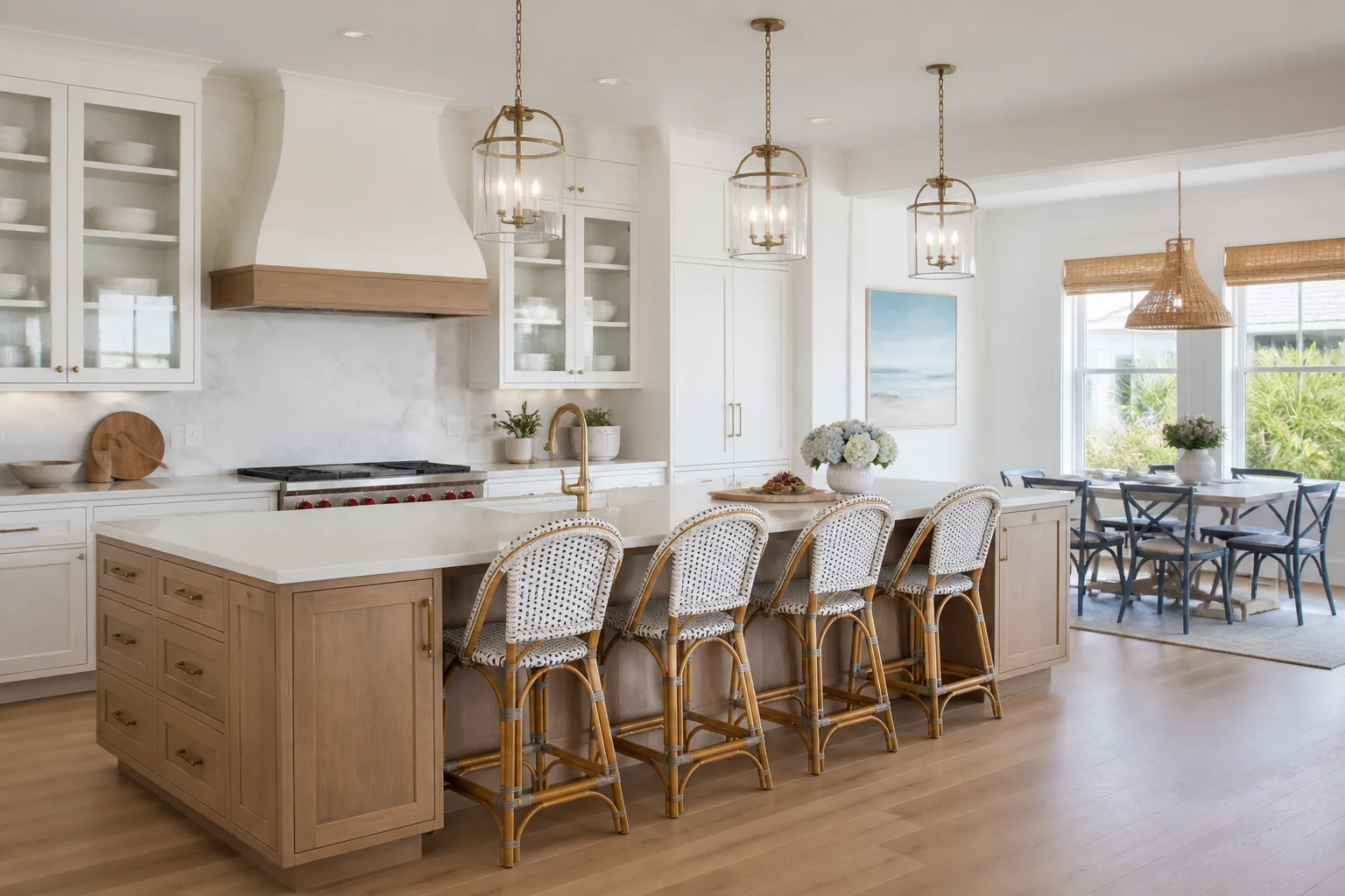Completed custom kitchen remodel in Sarasota, Florida
