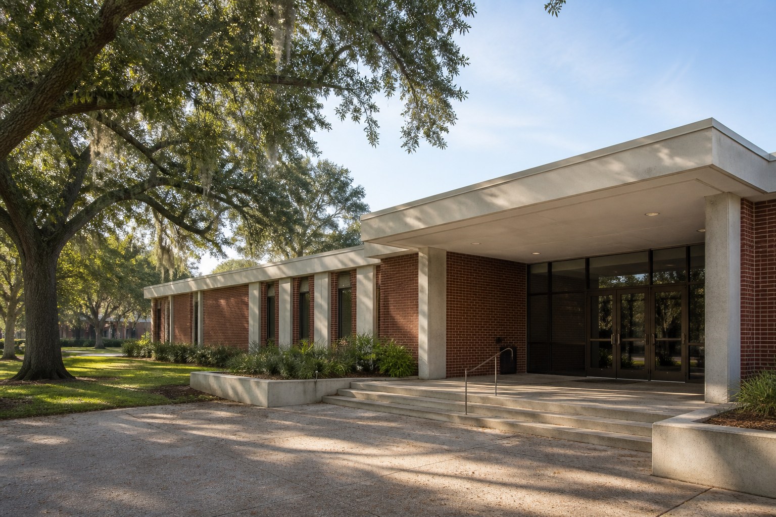 Institutional projects at a public building in Tampa Bay